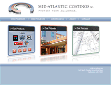 Tablet Screenshot of macoatings.com
